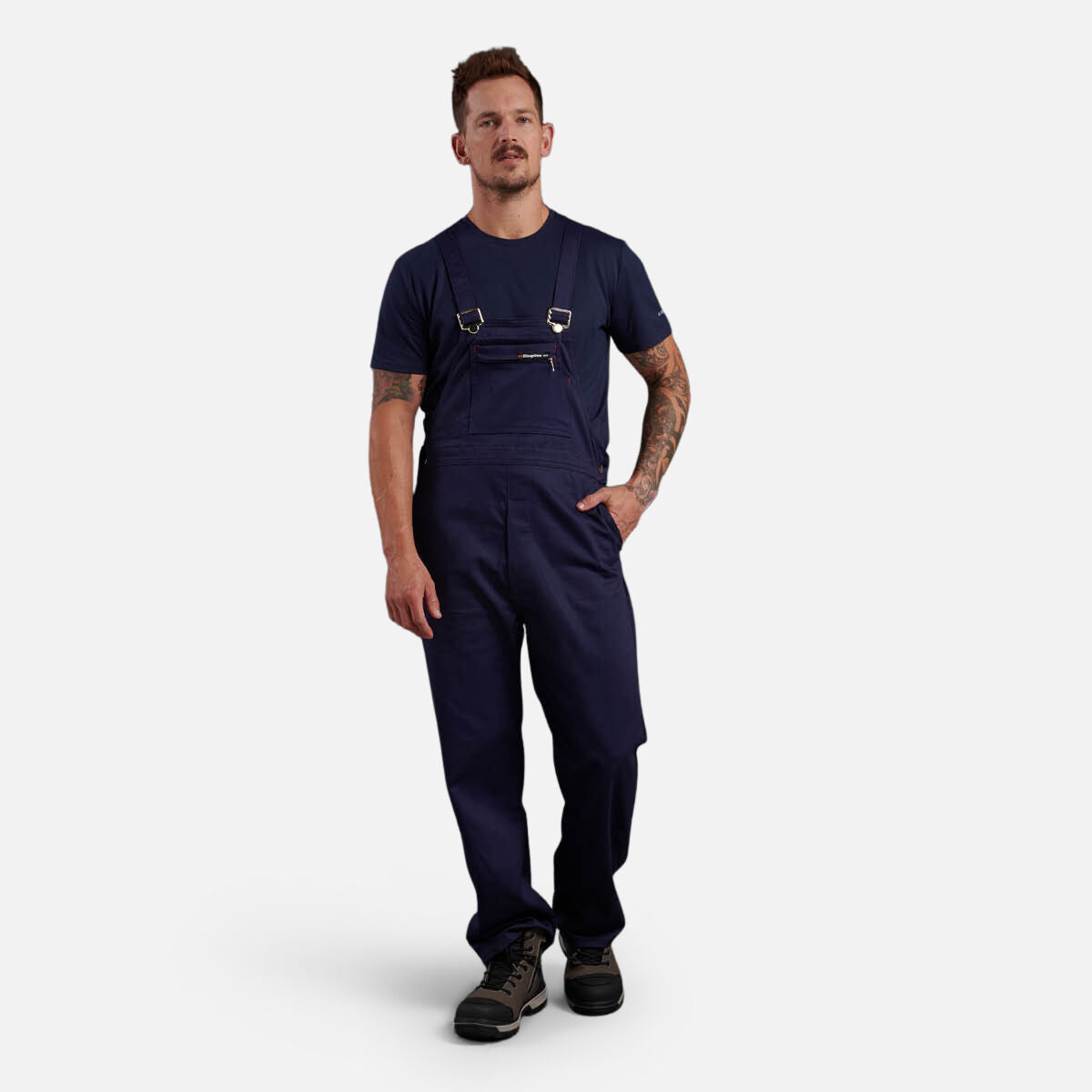 ORIGINALS BIB AND BRACE COTTON DRILL WORK OVERALLS
