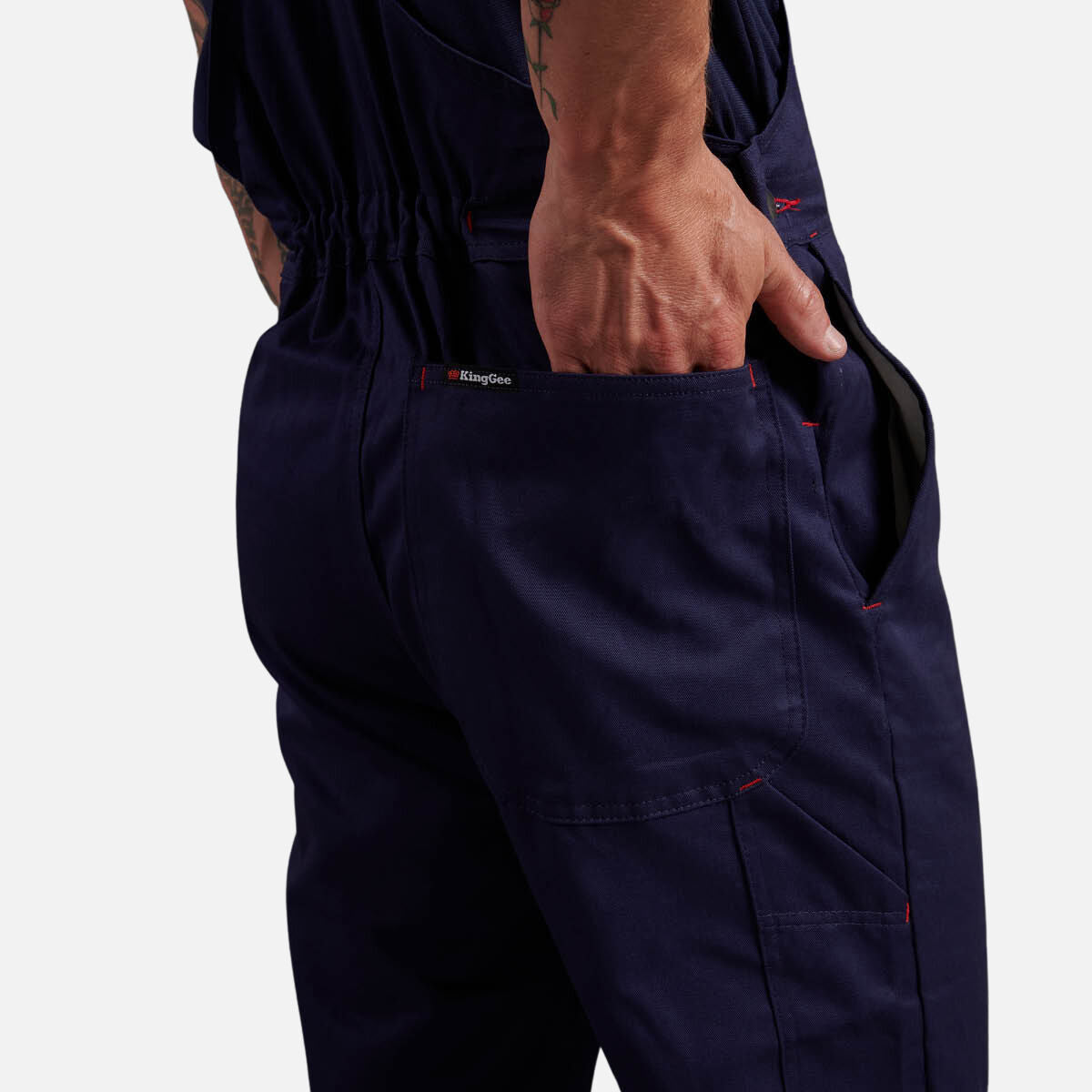 ORIGINALS BIB AND BRACE COTTON DRILL WORK OVERALLS