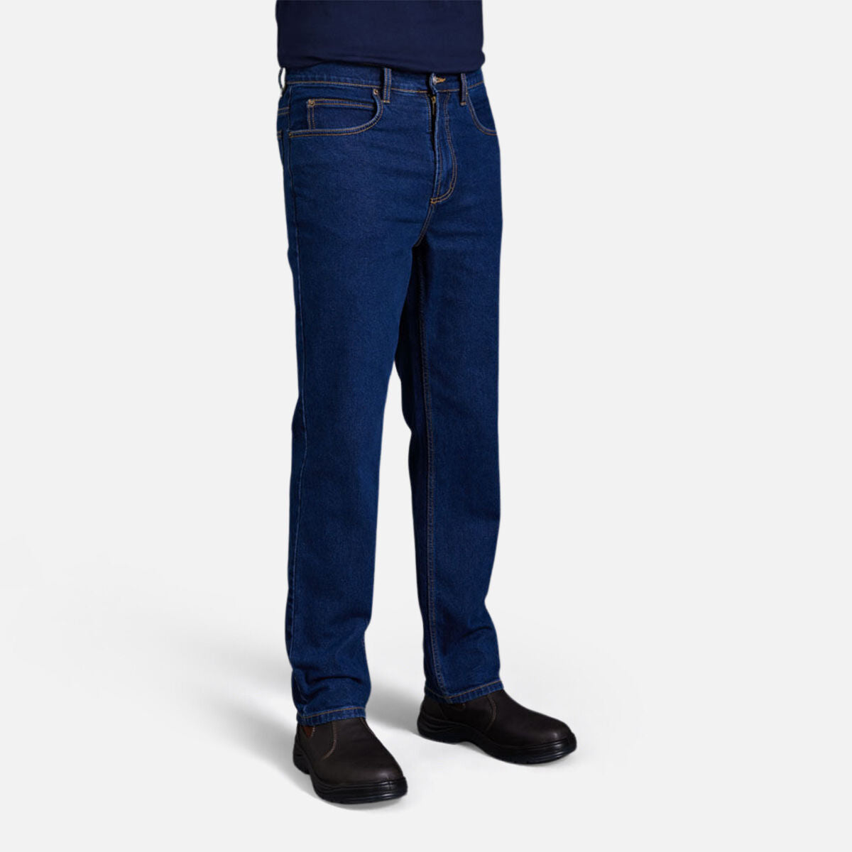 STRETCH DENIM WORK JEANS