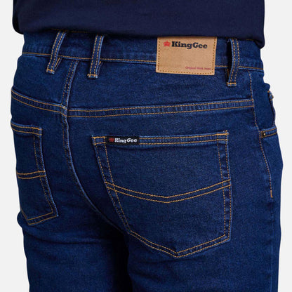 STRETCH DENIM WORK JEANS