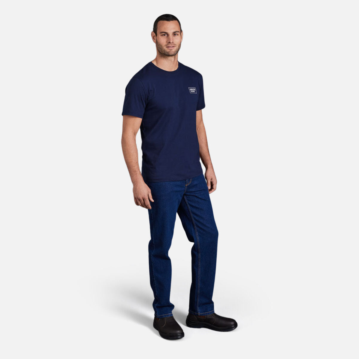 STRETCH DENIM WORK JEANS