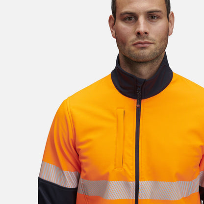 Hi-Vis Reflective Ripstop Softshell Jacket