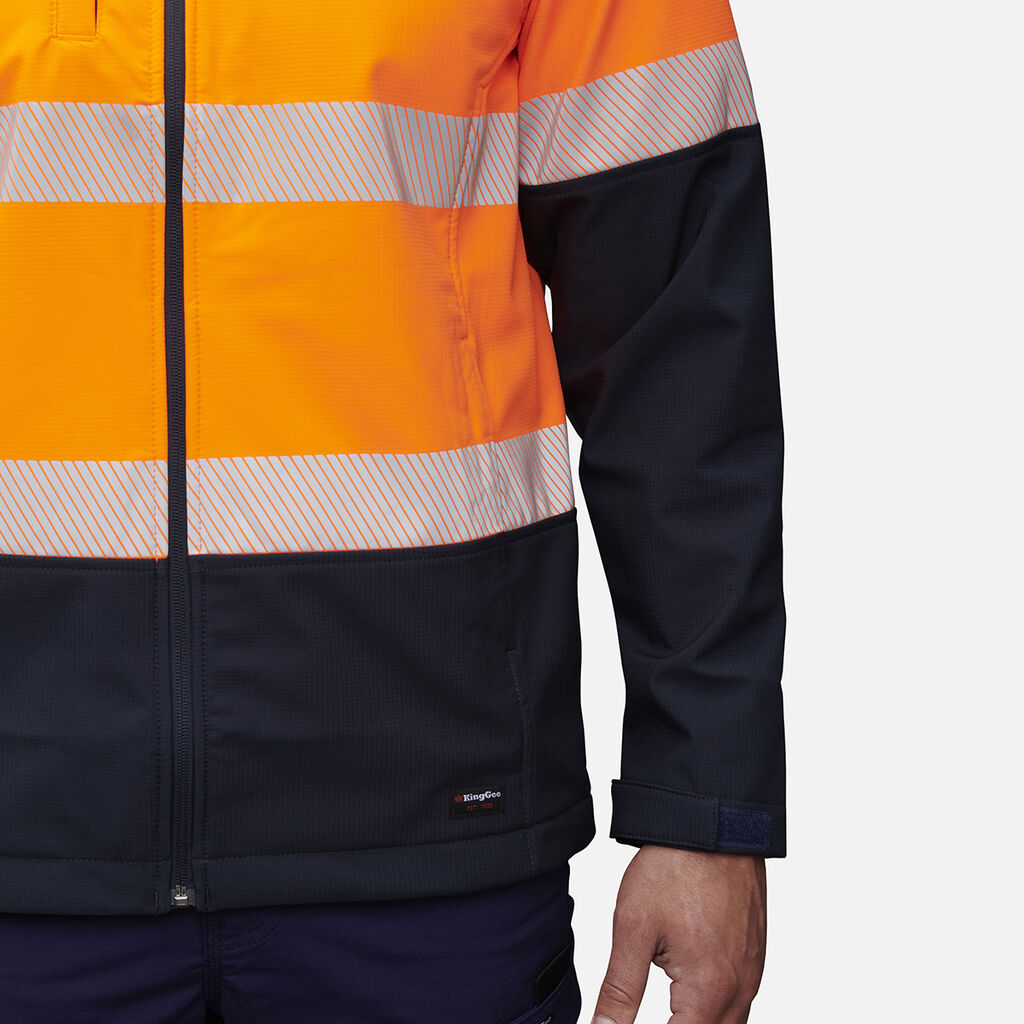 Hi-Vis Reflective Ripstop Softshell Jacket