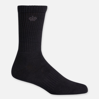 MEN'S COTTON CREW WORK SOCKS - 5 PACK