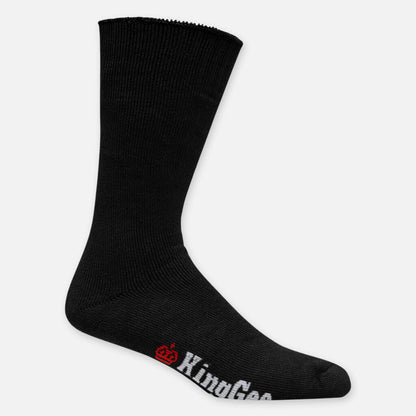 Men's Bamboo Crew Work Socks - Mixed 3 Pack