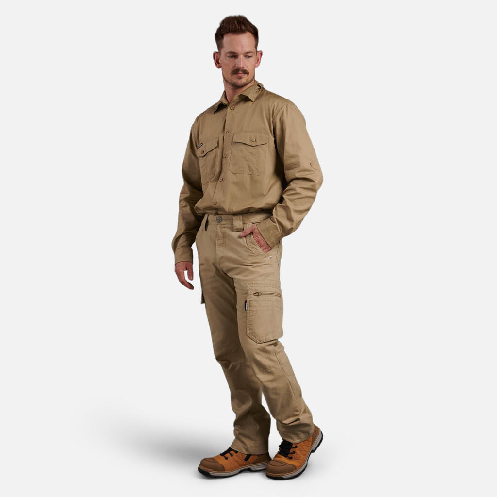 Tradies Canvas Cargo Work Pants