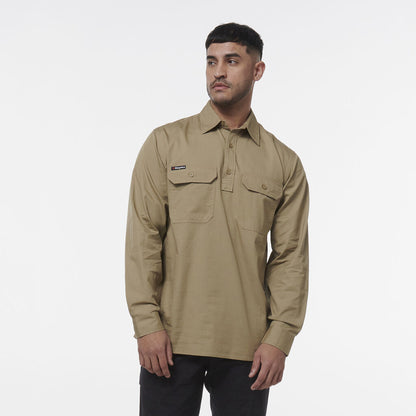 Workcool Vented Closed Front Shirt Long Sleeve