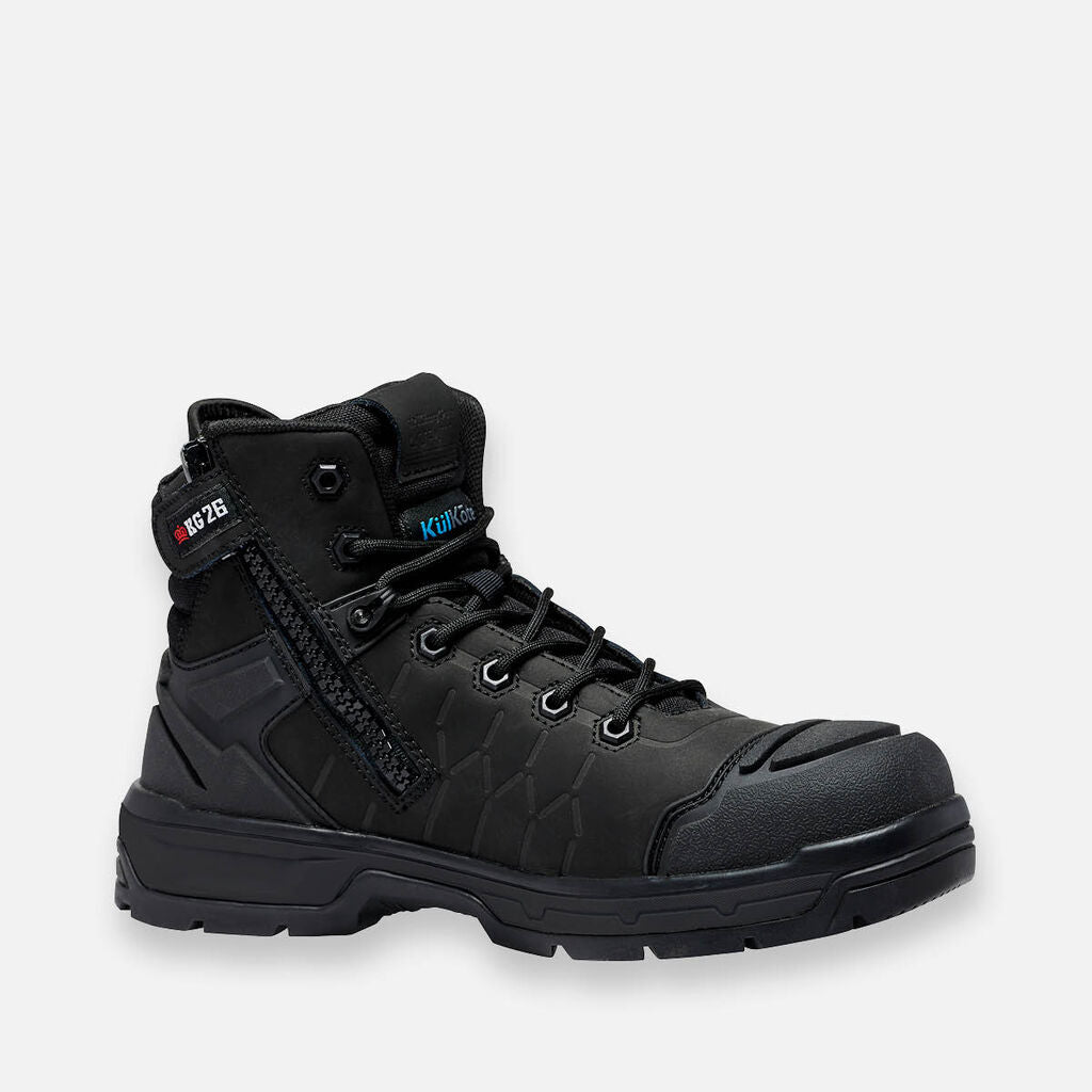 Quantum Hybrid Composite Toe Work Boots 5" - Black