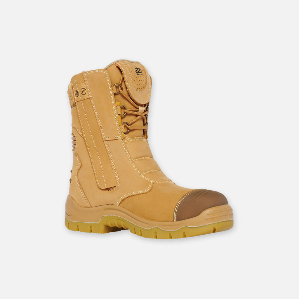 Bennu Rigger Steel Toe Safety Work Boots - Wheat