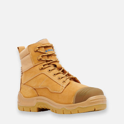 Phoenix Metguard Composite Toe Safety Work Boots 6" - Wheat