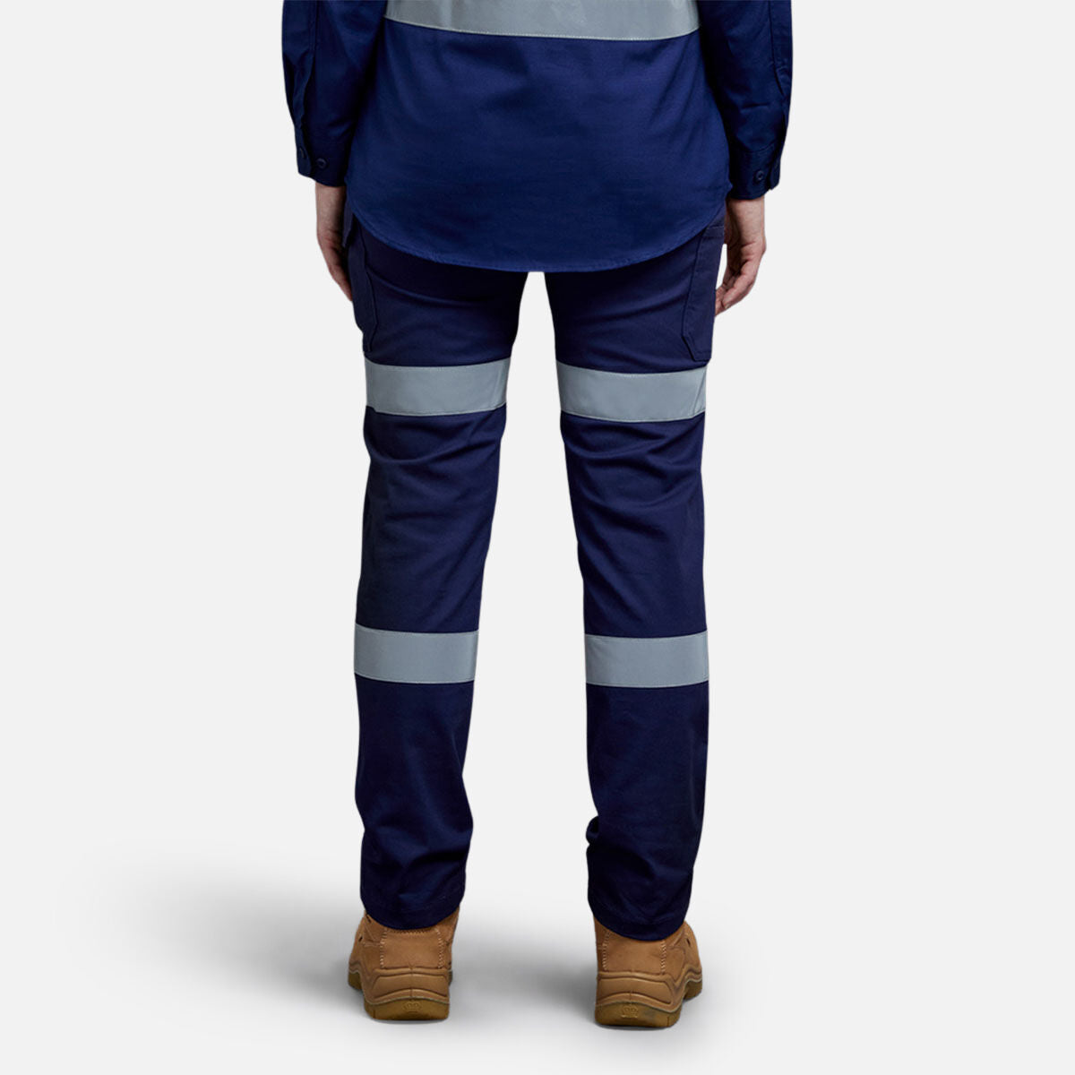 WOMEN'S STRETCH BIOMOTION REFLECTIVE WORK PANTS