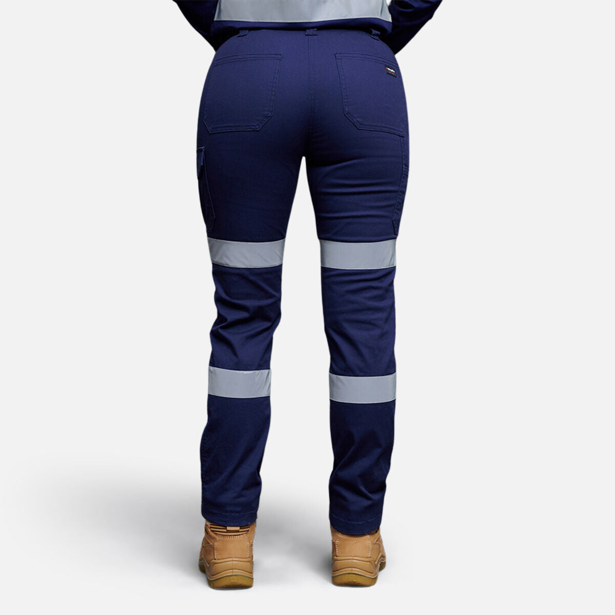 WOMEN'S STRETCH BIOMOTION REFLECTIVE WORK PANTS