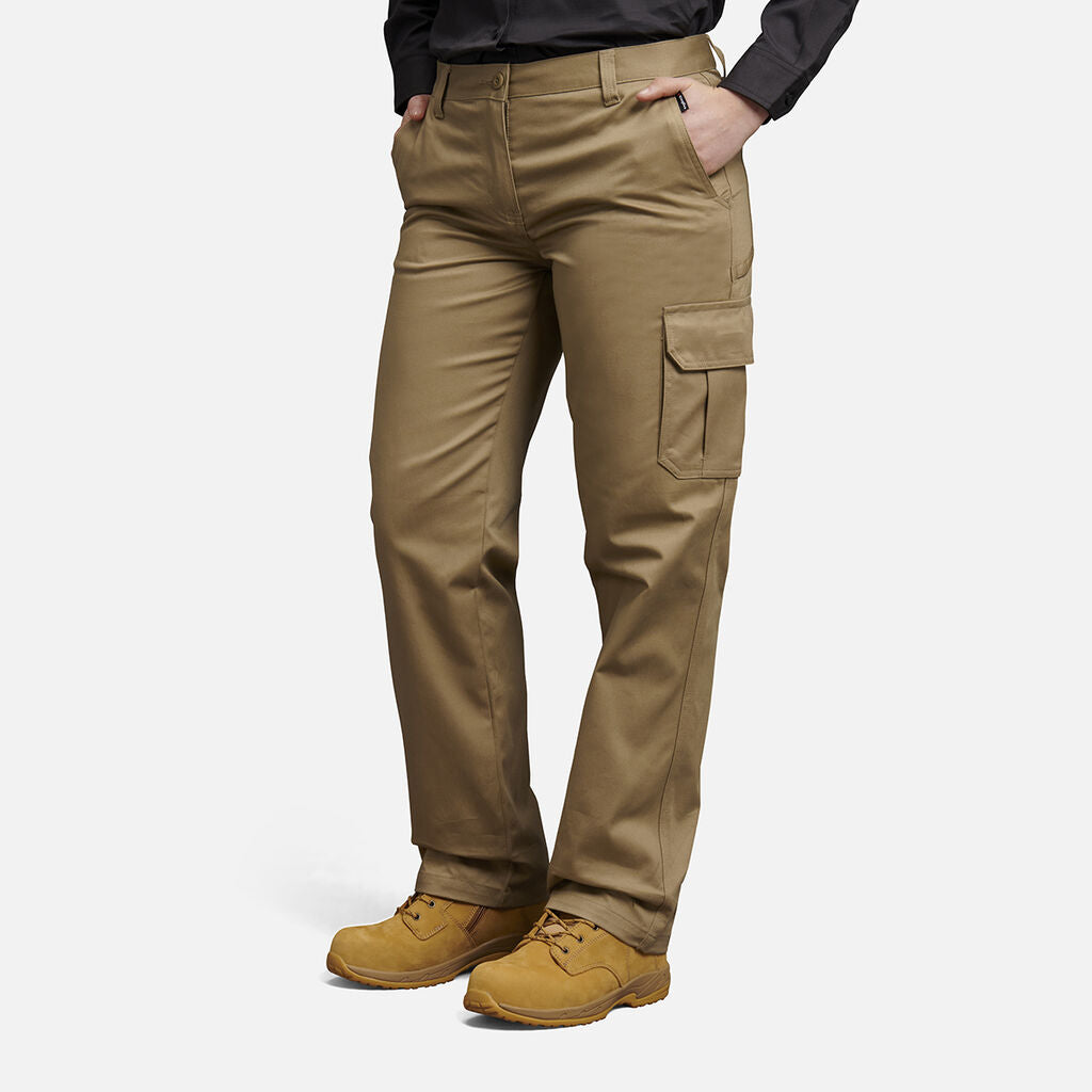 Women's Cargo Drill Work Pants