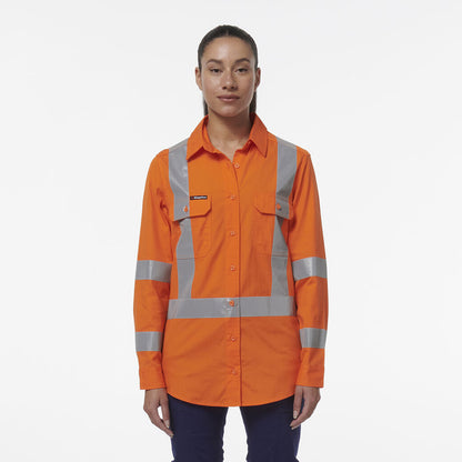 Womens Workcool Vented X Back Shirt