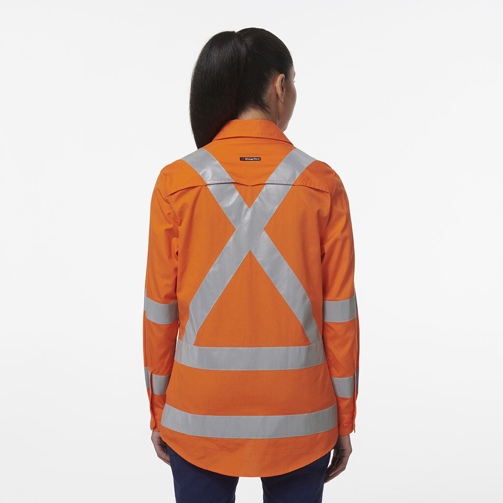 Womens Workcool Vented X Back Shirt