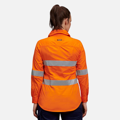 Women's Workcool 2 Hi-Vis Reflective Work Shirt