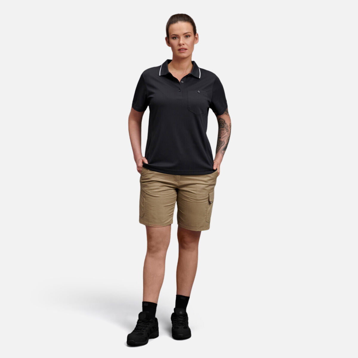 WOMEN'S WORKCOOL HYPERFREEZE SHORT SLEEVE POLO SHIRT