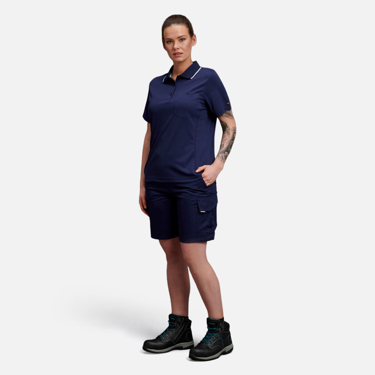 WOMEN'S WORKCOOL HYPERFREEZE SHORT SLEEVE POLO SHIRT