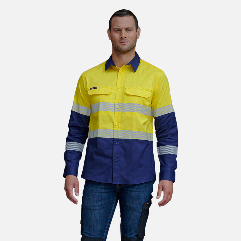 Workcool Pro Hi-Vis Two Tone Stretch Reflective Work Shirt