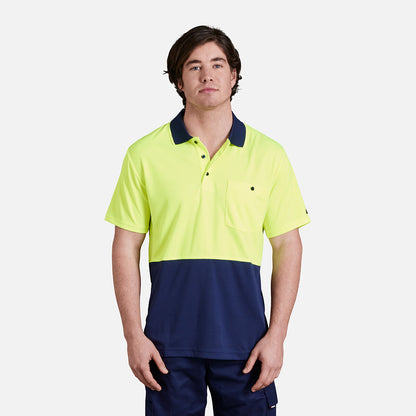 Workcool Hyperfreeze Hi-Vis Two Tone Short Sleeve Polo Shirt