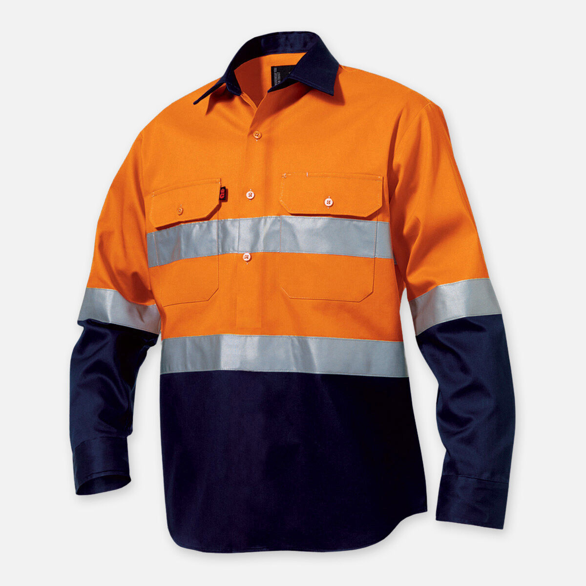 Originals Hi-Vis Reflective Closed Front Long Sleeve Shirt