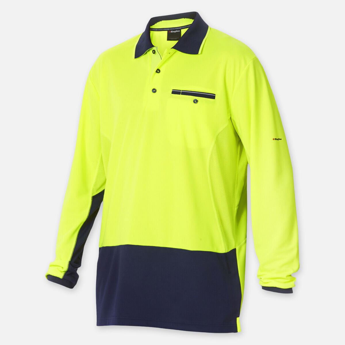 Workcool Hyperfreeze Hi-Vis Lightweight Long Sleeve Polo