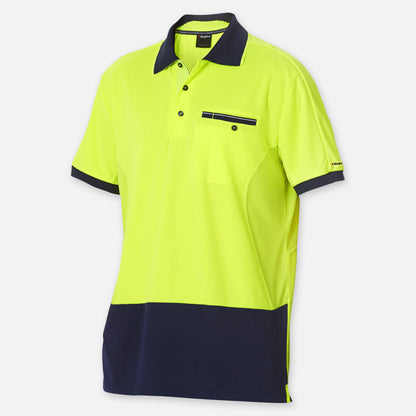 Workcool Hyperfreeze Hi-Vis Lightweight Short Sleeve Polo
