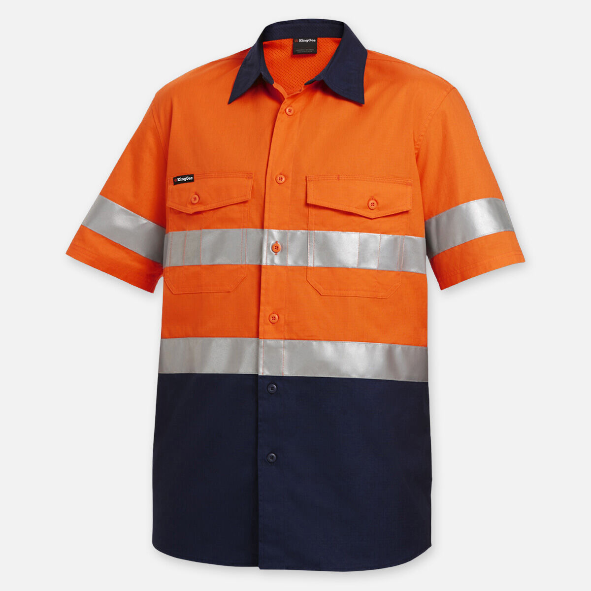 Workcool 2 Hi-Vis Reflective Short Sleeve Work Shirt