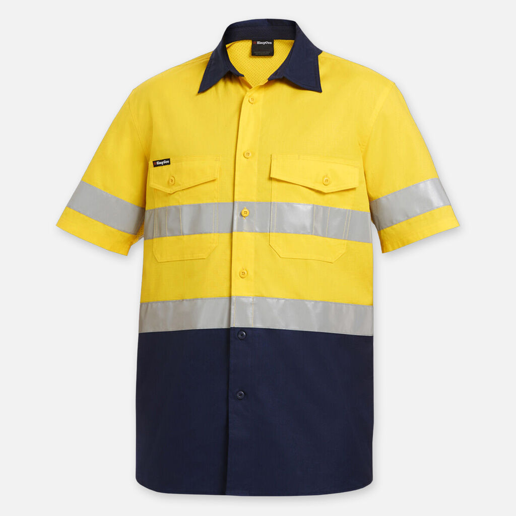 Workcool 2 Hi-Vis Reflective Short Sleeve Work Shirt