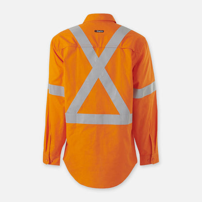Workcool Vented X Back Shirt Long Sleeve
