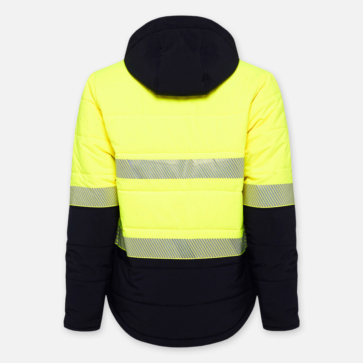 HI-VIS REFLECTIVE RIPSTOP FLEECE LINED PUFFER JACKET