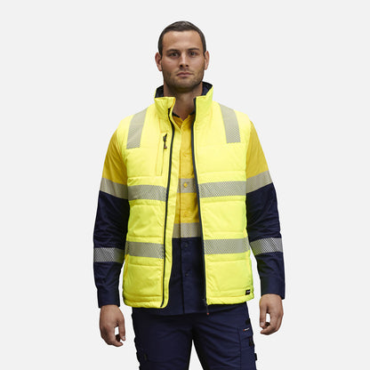 Hi-Vis Reflective Ripstop Puffer Work Vest