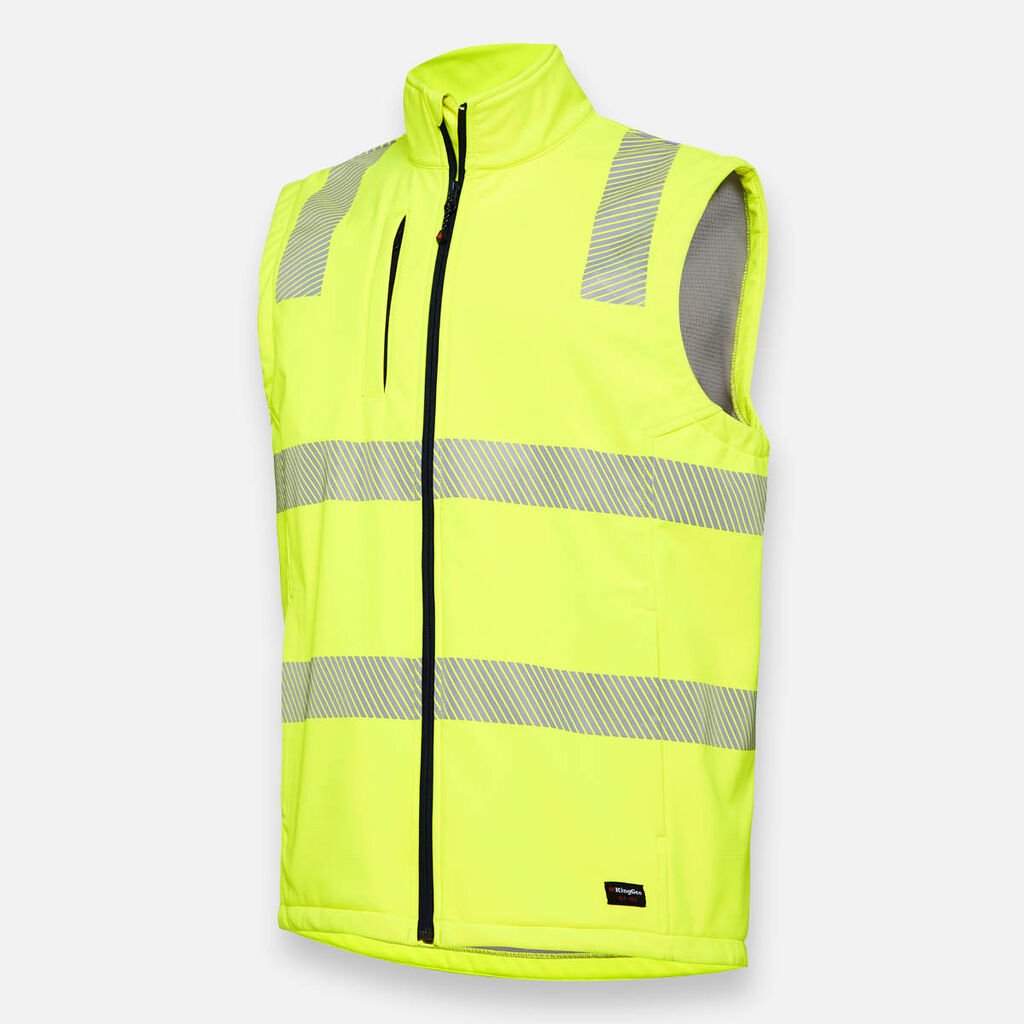 Hi-Vis Softshell Reflective Ripstop Work Vest