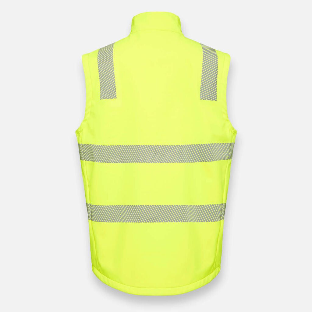 Hi-Vis Softshell Reflective Ripstop Work Vest