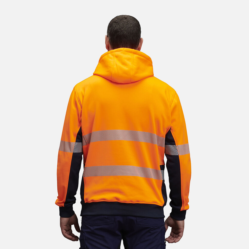 Hi-Vis Reflective Pullover Hoodie