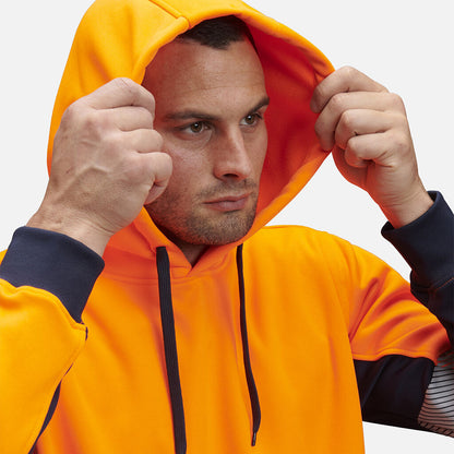 Hi-Vis Reflective Pullover Hoodie