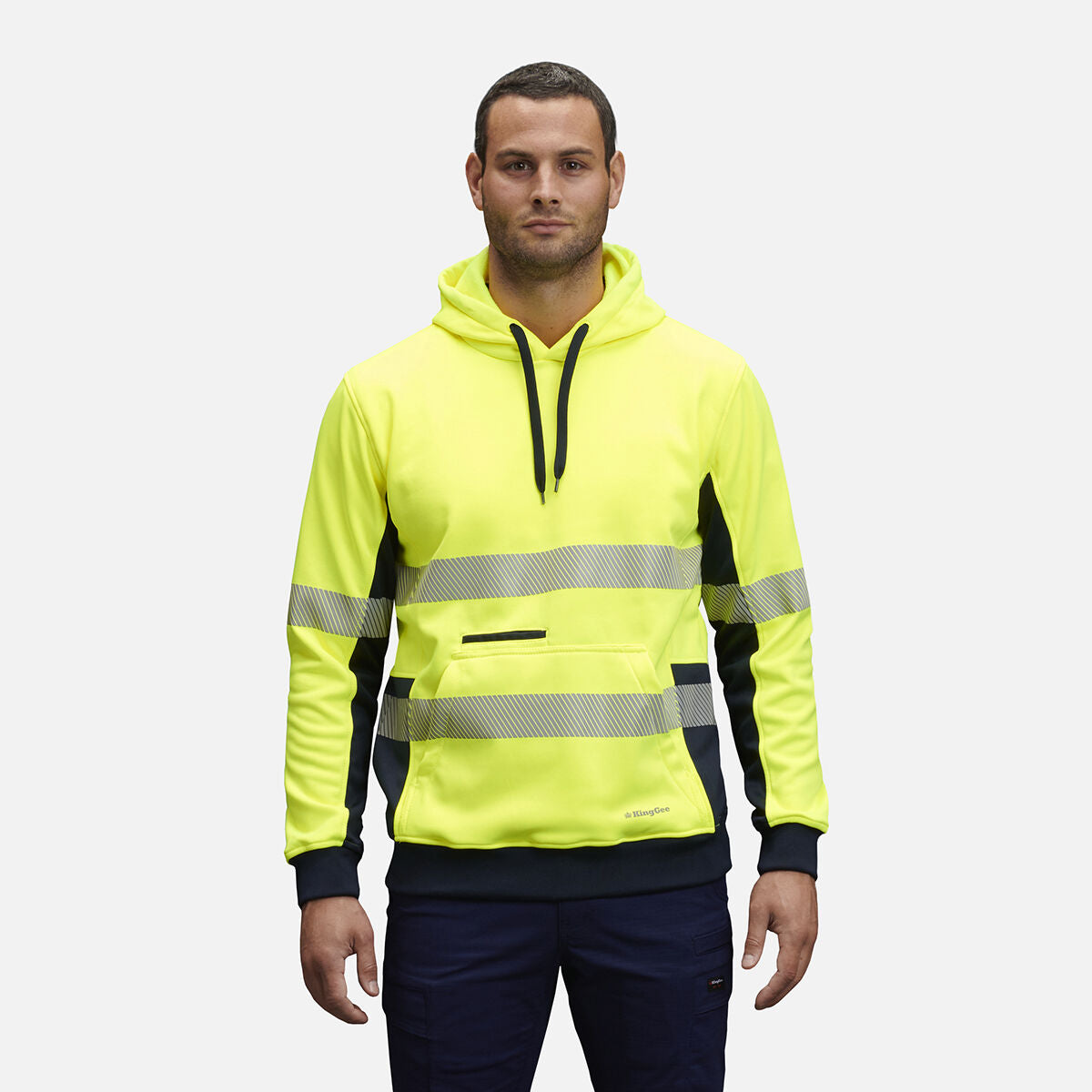 Hi-Vis Reflective Pullover Hoodie