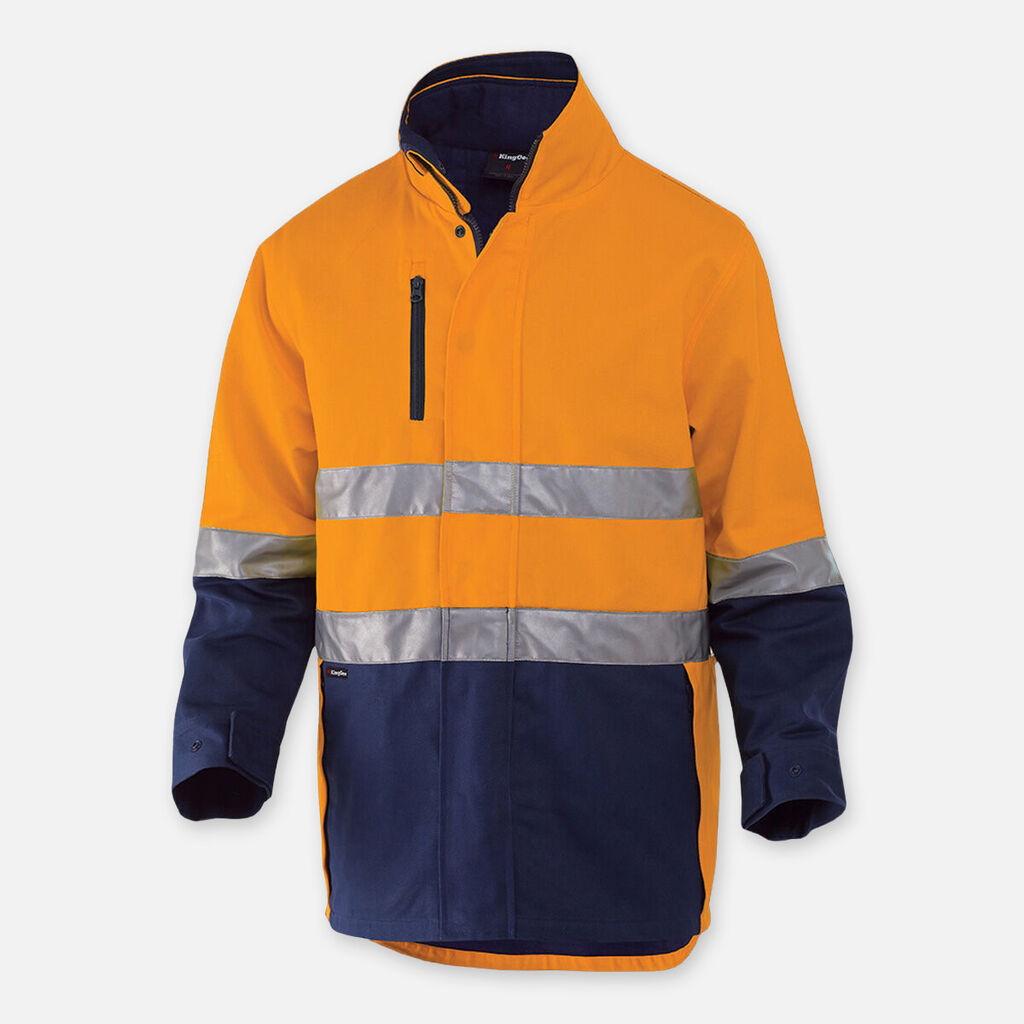 Originals 3 in 1 Hi-Vis Cotton Drill Reflective Work Jacket