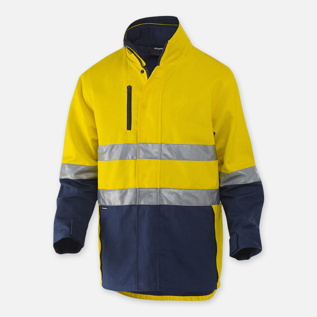 Originals 3 in 1 Hi-Vis Cotton Drill Reflective Work Jacket