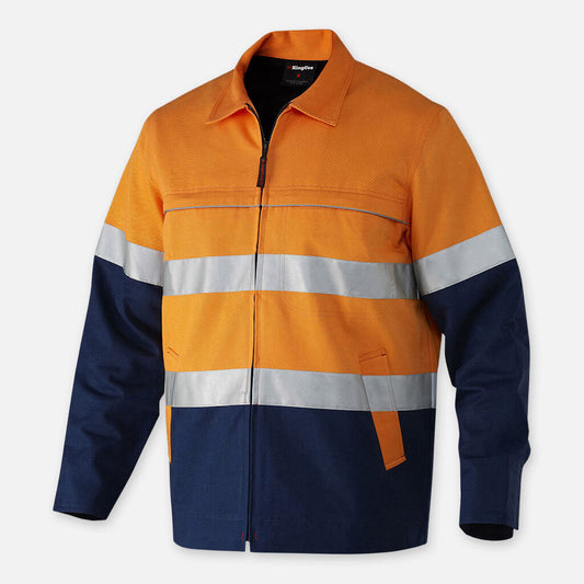 Originals Hi-Vis Reflective Cotton Drill Work Jacket