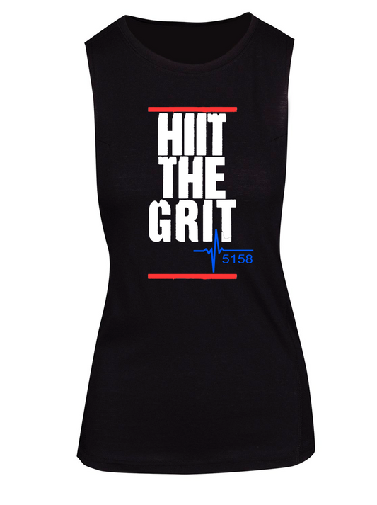 HIIT THE GRIT WOMENS SLEEVELESS TEE