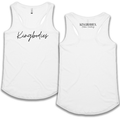 KINGBODIES WO'S YES RACERBACK SINGLET