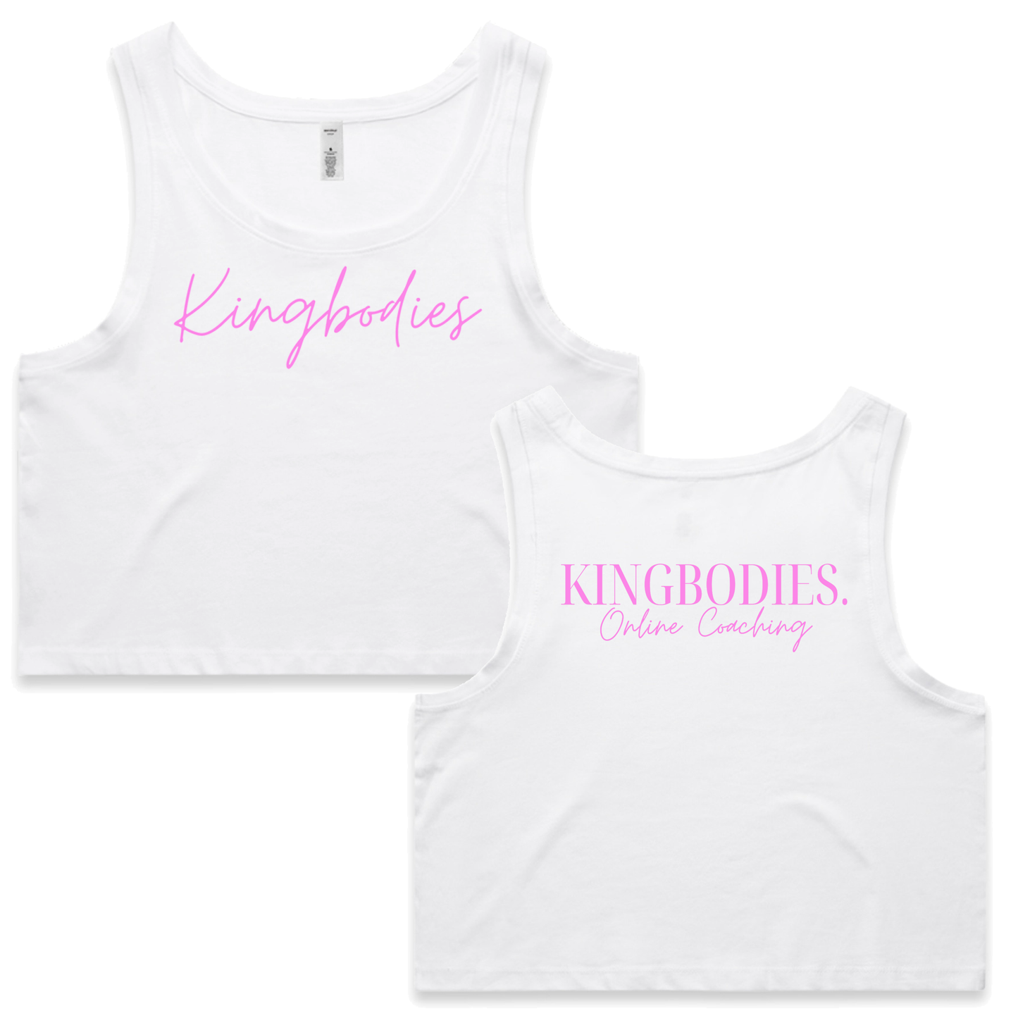 KINGBODIES WO'S CROP SINGLET