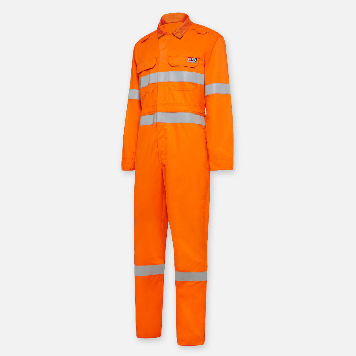 SHIELDTEC FR LIGHT WEIGHT HI VIS TAPED COVERALL