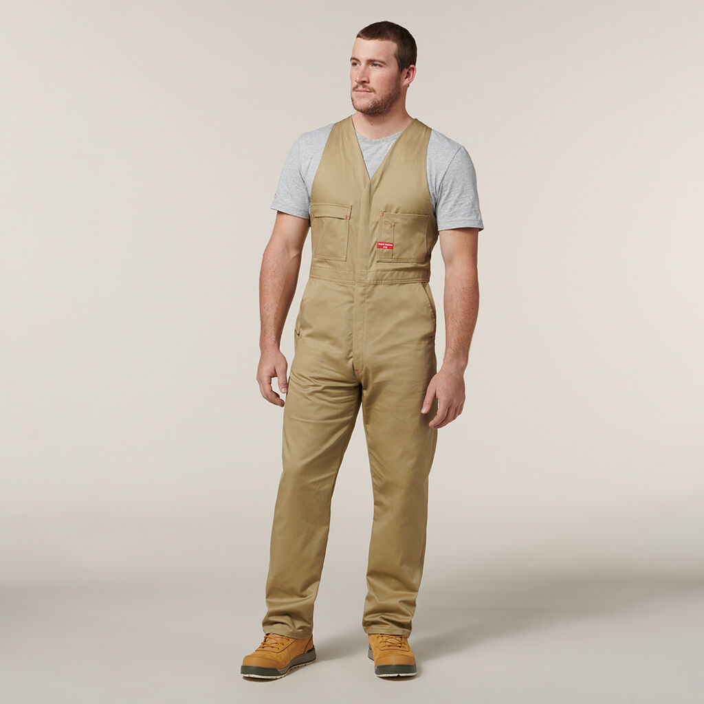 Action Back Cotton Overall – Squadwear Australia