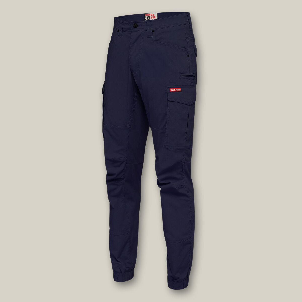 3056 Cuffed Cotton Cargo Work Pants