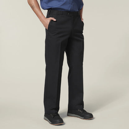 Permanent Press Plain Front Pant