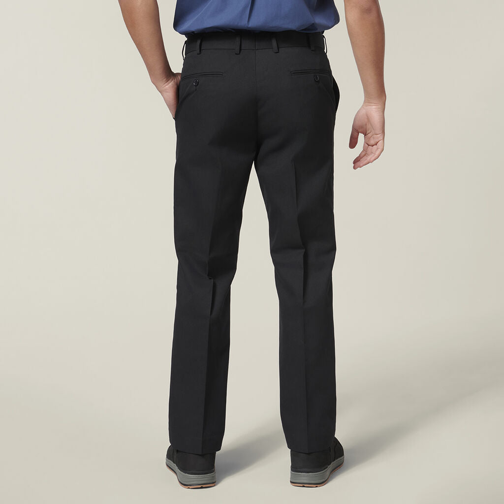 Permanent Press Plain Front Pant