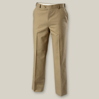 Permanent Press Plain Front Pant