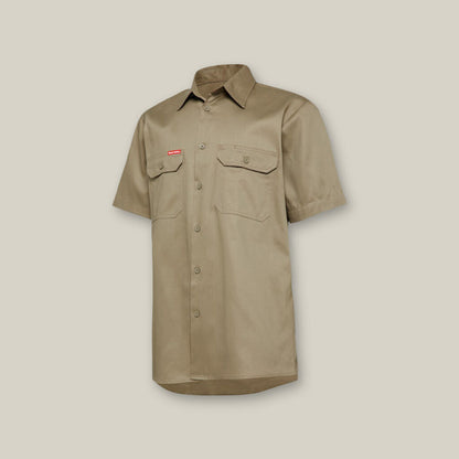 Core Short Sleeve Lightweight Vented Cotton Shirt